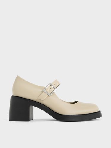 Charles & Keith - Escarpins Mary Jane à talon carré Hester - Charles & Keith - Modalova
