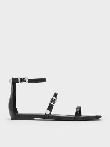 Charles & Keith - Sandales à tripe bride et bout carré - Charles & Keith - Modalova