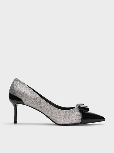 Charles & Keith - Escarpins en cuir à paillettes et bout pointu - Charles & Keith - Modalova