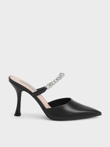 Charles & Keith - Mules à talon avec bride en chaîne - Charles & Keith - Modalova