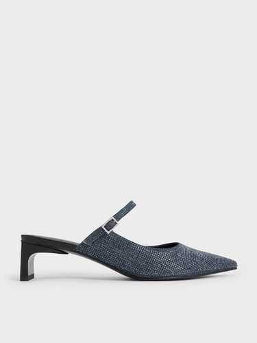 Charles & Keith - Mules à talon ornées de strass - Charles & Keith - Modalova