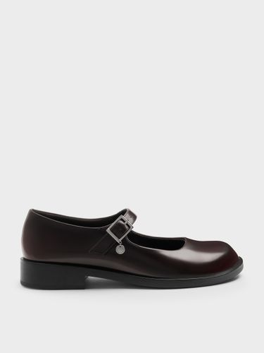 Chaussures Mary Jane Bouclées avec Charme Rond - Charles & Keith - Modalova