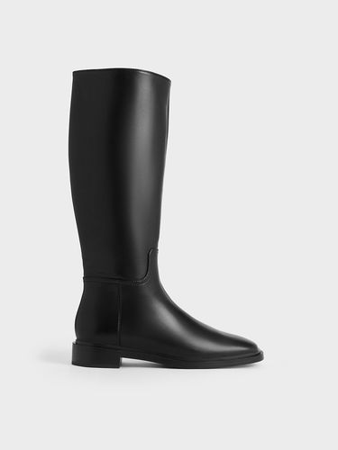 Charles & Keith - Bottes cavalières à fermeture éclair latérale - Charles & Keith - Modalova