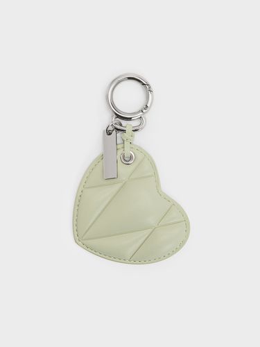 Charles & Keith - Breloque matelassée en forme de cœur à miroir - Charles & Keith - Modalova