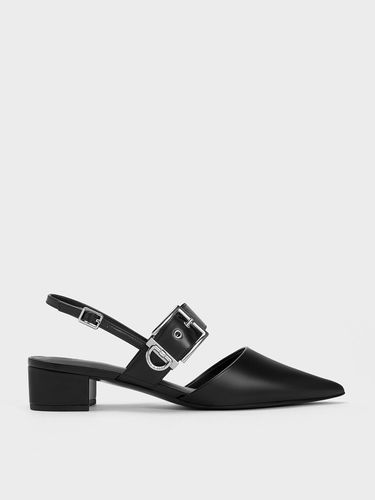 Charles & Keith - Escarpin avec bride arrière et lanière à boucle - Charles & Keith - Modalova