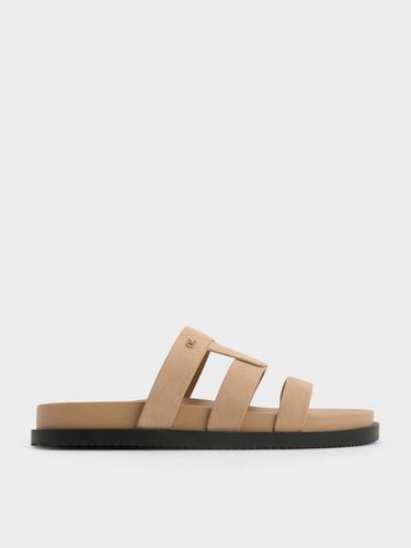 Charles & Keith - Claquettes en suède Joan - Charles & Keith - Modalova