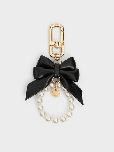 Breloque de sac nœud et perles Halsey - Charles & Keith - Modalova