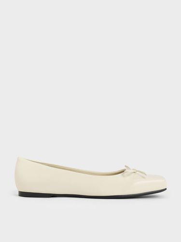 Charles & Keith - Ballerines à nœud et bout carré - Charles & Keith - Modalova