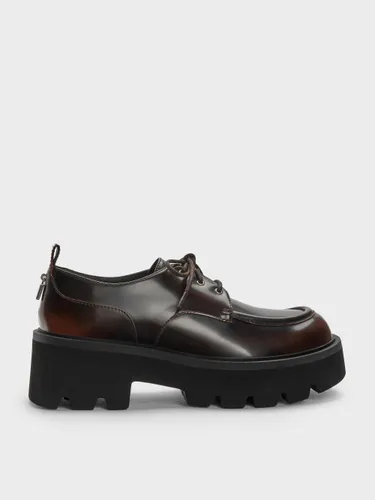 Derbies Griselda à semelle crantée - Charles & Keith - Modalova