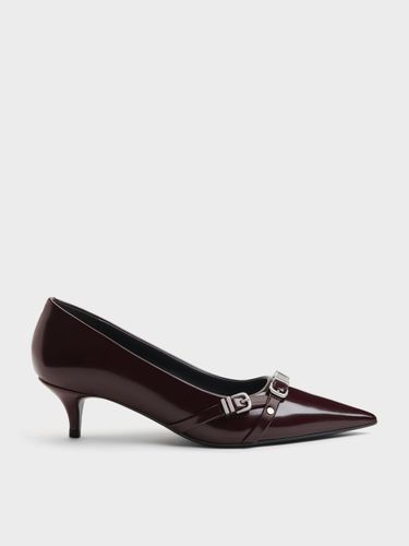 Escarpins kitten heels à brides bouclées Aira - Charles & Keith - Modalova