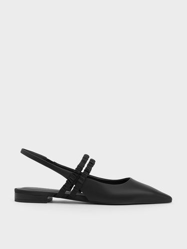 Charles & Keith - Mary Jane en polyester recyclé à lanières froncées - Charles & Keith - Modalova