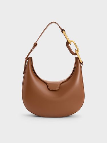 Charles & Keith - Sac en demi-lune à détail métallique Kora - Charles & Keith - Modalova