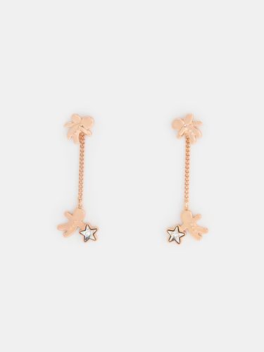 Charles & Keith - Boucles d'oreilles pendantes en forme de fée en pain d'épice et d'étoile ornée de cristal Athalia - Charles & Keith - Modalova