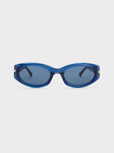 Charles & Keith - Lunettes de soleil ovales enveloppantes Edie - Charles & Keith - Modalova