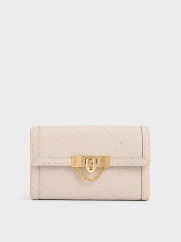 Charles & Keith - Pochette matelassée à bouton-poussoir Tallulah - Charles & Keith - Modalova