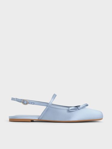 Charles & Keith - Chaussures Mary Jane en satin ornées d'un nœud - Charles & Keith - Modalova