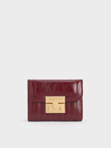 Charles & Keith - Portefeuille à effet froissé Donna - Charles & Keith - Modalova