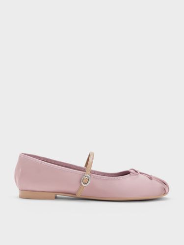 Charles & Keith - Sandales Mary Jane à nœud en satin - Charles & Keith - Modalova