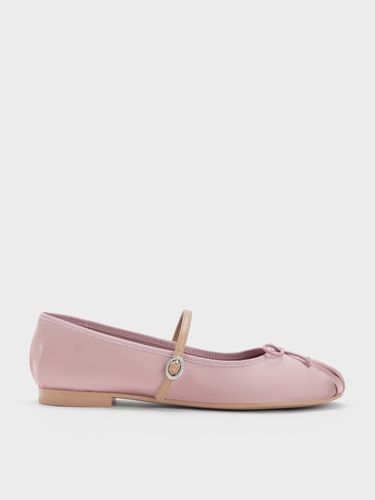Charles & Keith - Sandales Mary Jane à nœud en satin - Charles & Keith - Modalova