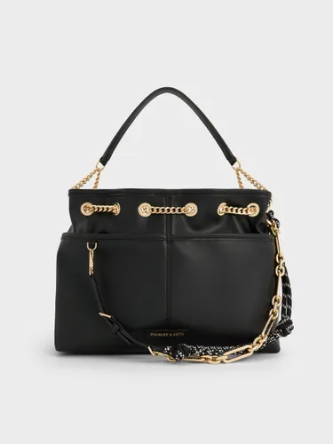 Charles & Keith - Sac cabas à bandoulière en corde nouée Addison - Charles & Keith - Modalova