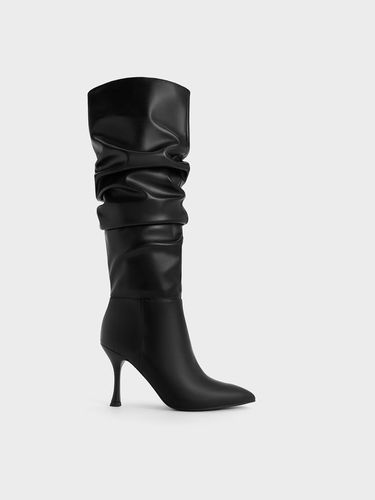 Charles & Keith - Bottes hauteur de genou froncées Aster - Charles & Keith - Modalova