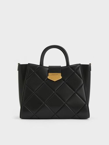 Charles & Keith - Sac cabas matelassé Vertigo - Charles & Keith - Modalova