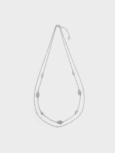 Charles & Keith - Bracelet à double chaîne en cristal Aine - Charles & Keith - Modalova