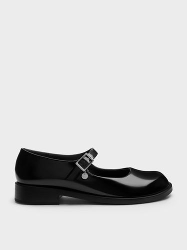 Chaussures Mary Jane Bouclées avec Charme Rond - Charles & Keith - Modalova