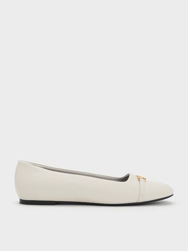 Charles & Keith - Ballerines à détail métallique - Charles & Keith - Modalova