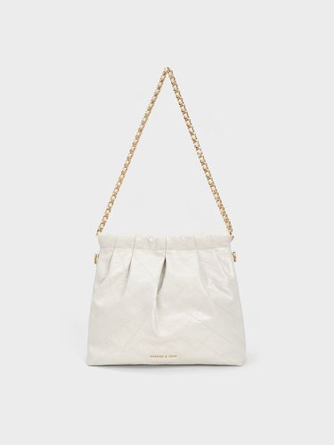 Charles & Keith - Sac porté épaule à poignée en chaîne Duo - Charles & Keith - Modalova