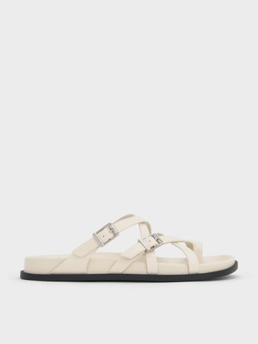Sandales à boucle d'orteil - Charles & Keith - Modalova