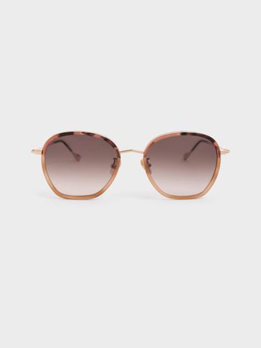 Charles & Keith - Lunettes de soleil papillon en acétate recyclé - Charles & Keith - Modalova