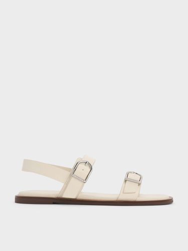 Charles & Keith - Sandales à bride arrière et double lanières à boucle - Charles & Keith - Modalova