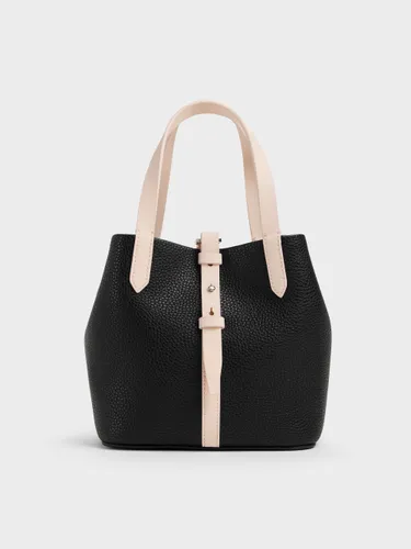 Mini sac seau bicolore Beryl - Charles & Keith - Modalova