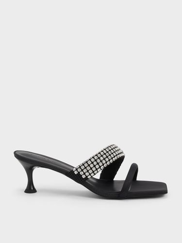 Charles & Keith - Mules à lanières avec ornement bijoux - Charles & Keith - Modalova