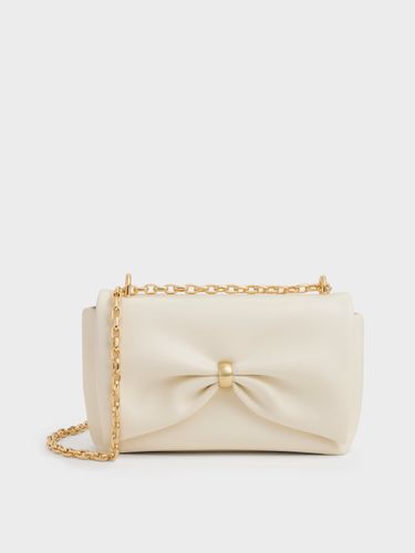 Sac Porté Épaule à Chaîne et Fronces Halsey - Charles & Keith - Modalova