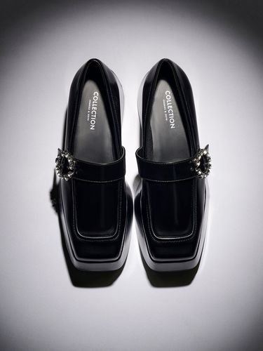 Charles & Keith - Mocassins à plateforme ornés de bijoux - Charles & Keith - Modalova