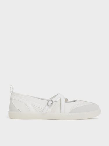 Charles & Keith - Baskets bicolores en maille - Charles & Keith - Modalova