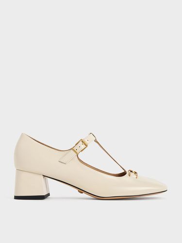 Charles & Keith - Escarpins Mary Jane en cuir Gabine - Charles & Keith - Modalova