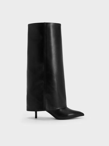 Charles & Keith - Bottes hautes à plis et bout pointu - Charles & Keith - Modalova