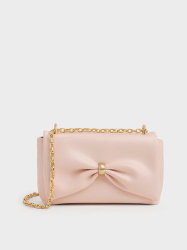 Sac Porté Épaule à Chaîne et Fronces Halsey - Charles & Keith - Modalova