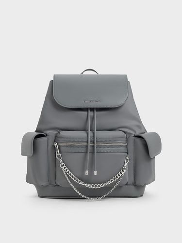 Charles & Keith - Sac à dos bouffant à maillons - Charles & Keith - Modalova