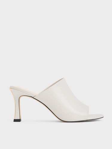 Charles & Keith - Mules à talon et bout rond - Charles & Keith - Modalova