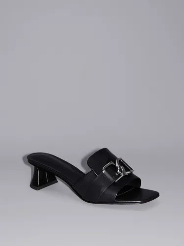 Charles & Keith - Mules en cuir à talon carré Gabine - Charles & Keith - Modalova