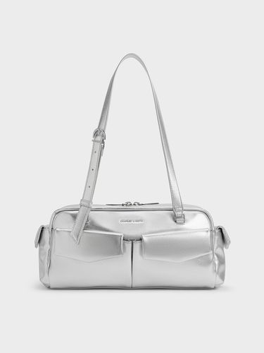 Charles & Keith - Sac porté épaule allongé multi-poches Rachel - Charles & Keith - Modalova