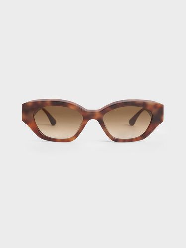 Charles & Keith - Lunettes de soleil yeux de chat en acétate recyclé - Charles & Keith - Modalova