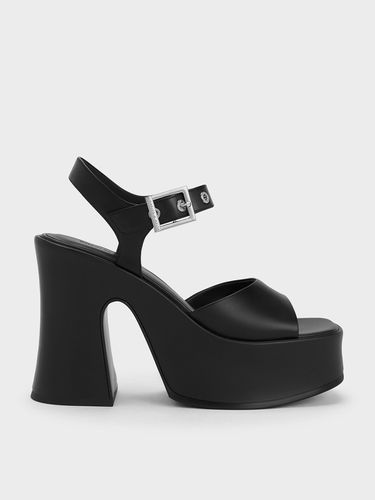 Charles & Keith - Sandales à plateforme avec bride de cheville oeillets Jocelyn - Charles & Keith - Modalova