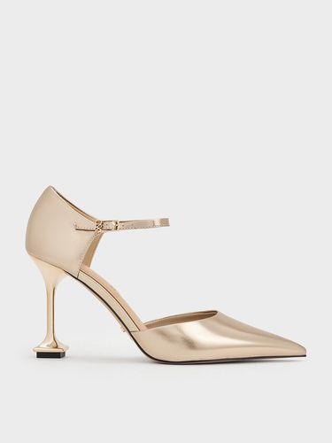 Charles & Keith - Mules en cuir à talon sculpté Jacqueline - Charles & Keith - Modalova