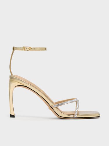 Sandales à talon aiguille ornée de bijoux Jaylene - Charles & Keith - Modalova