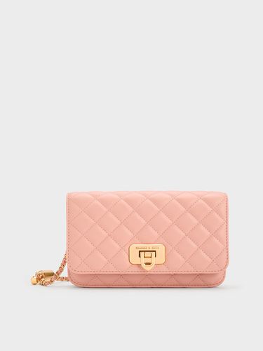 Charles & Keith - Pochette matelassée à bouton-poussoir Cressida - Charles & Keith - Modalova